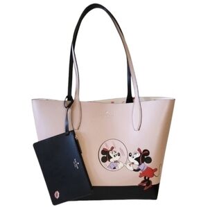 KATE SPADE‎ × MINNIE MOUSE DISNEY TOTE BAG WITH CLUTCH